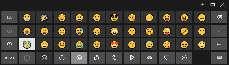 Klicken Sie jetzt auf das gewünschten Emoji-Zeichen