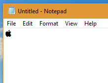 Press "Ctrl-V" to paste the logo