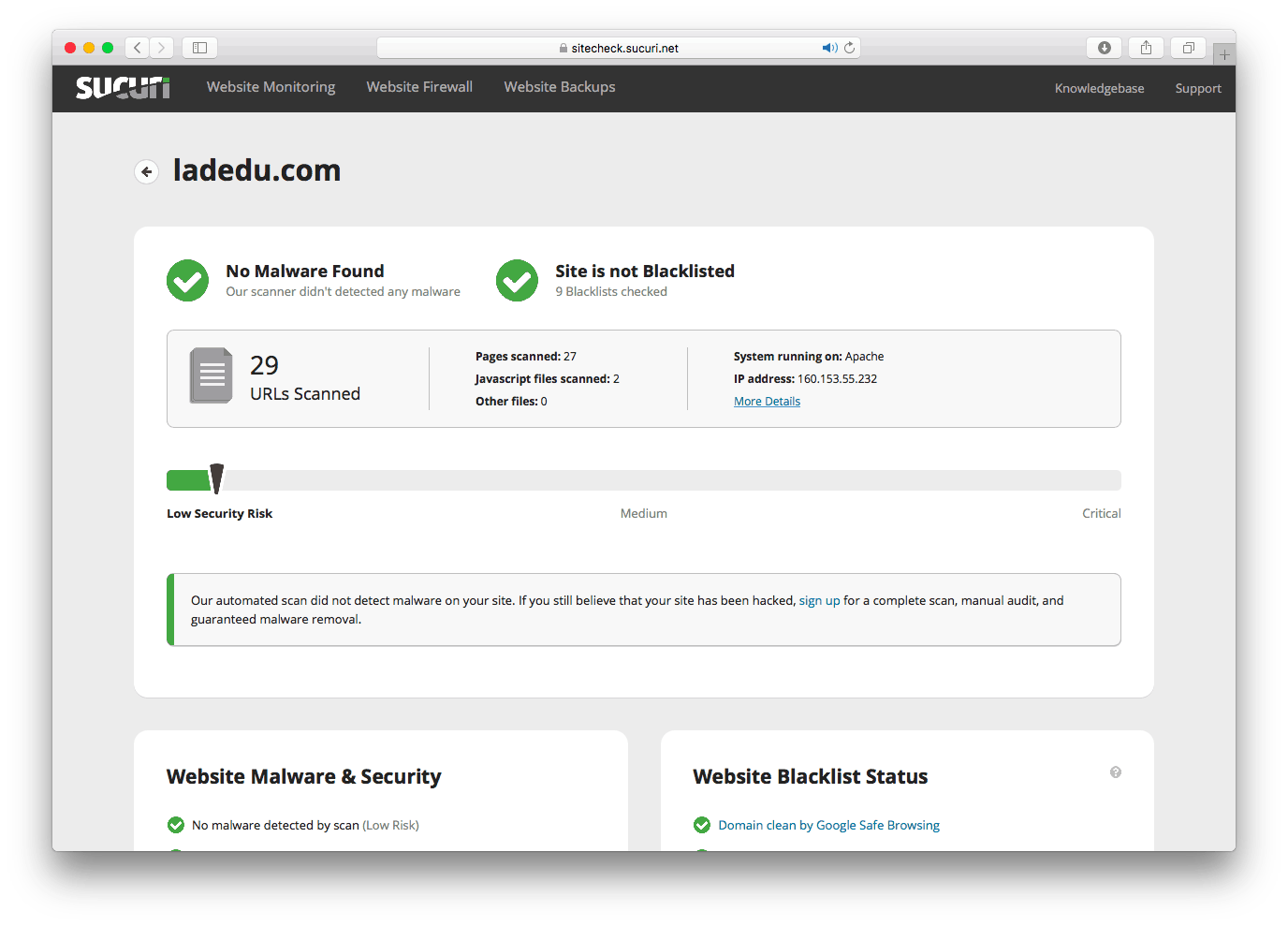 Norton Safe Web