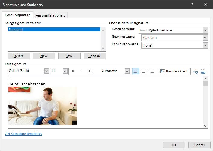 How to add a logo to your Outlook email signature