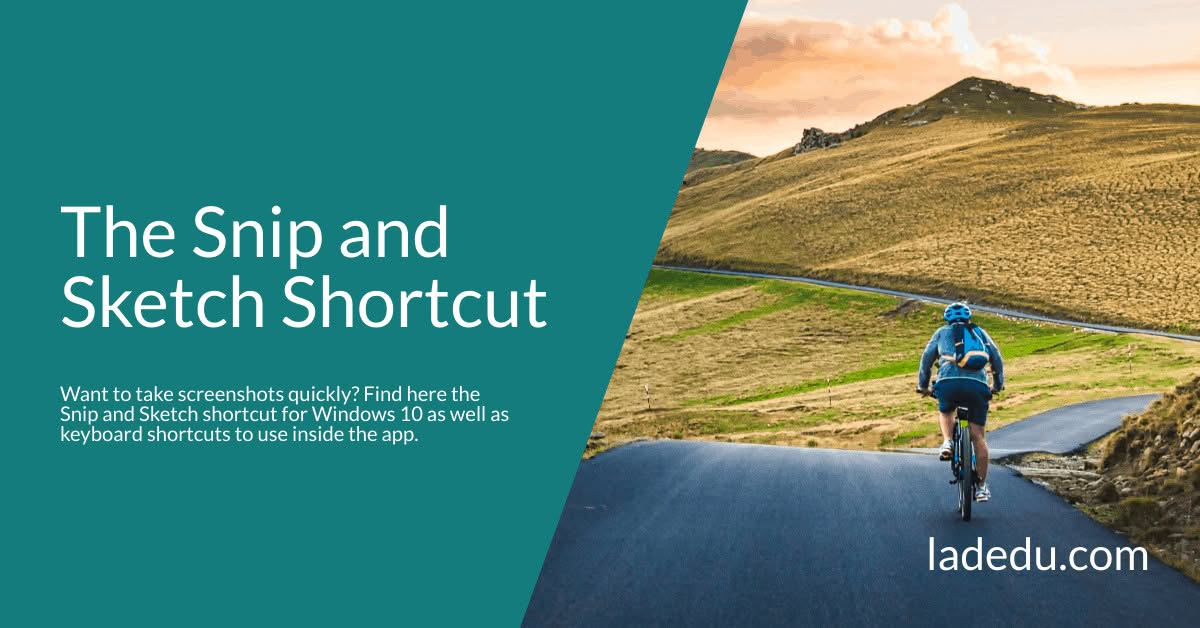 The Snip and Sketch Shortcut