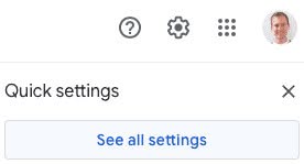 See all seetings in Gmail