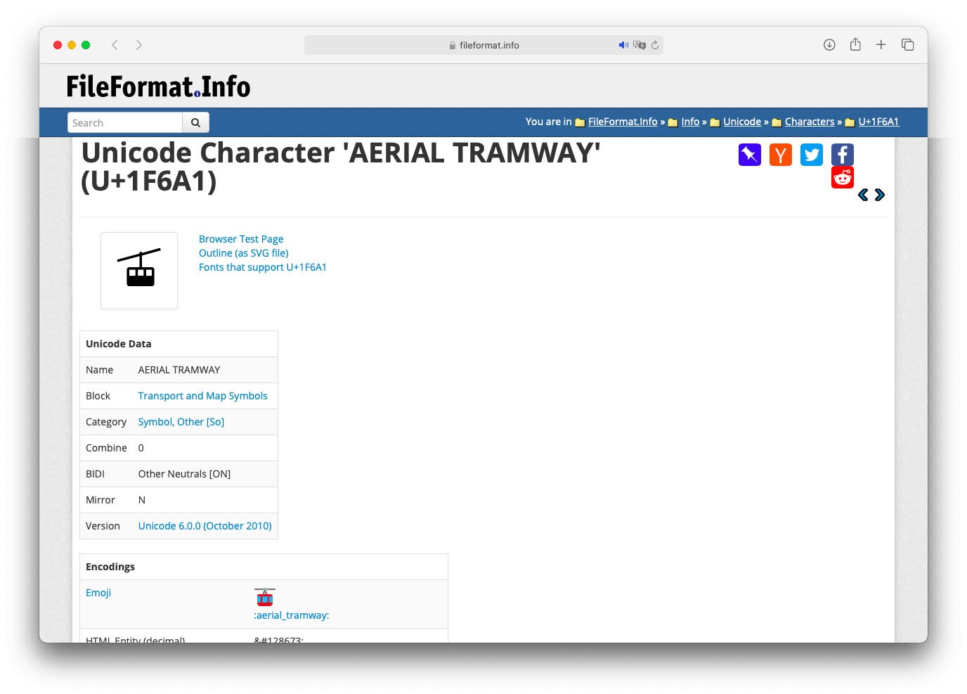 FileFormat.Info - Comprehensive Search with Unicode Font Info