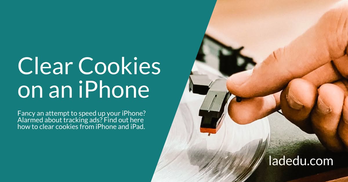 Clear Cookies on an iPhone