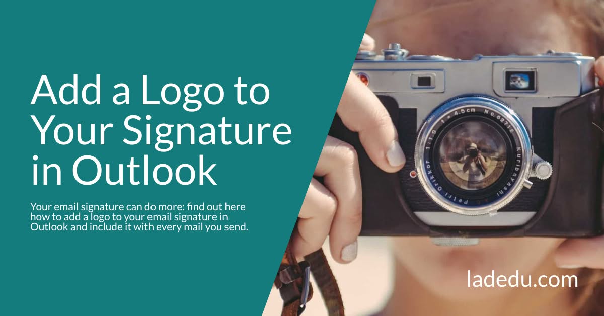 Add a Logo to Your Signature in Outlook