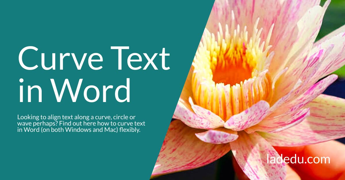 Curve Text in Word