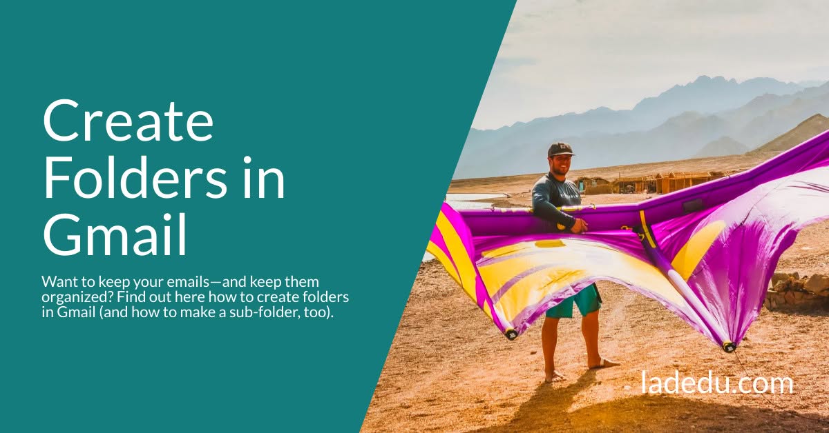 Create Folders in Gmail