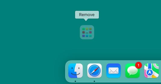 Remove the Launchpad icon from your Mac Dock