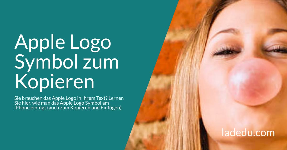 Apple Logo Symbol zum Kopieren