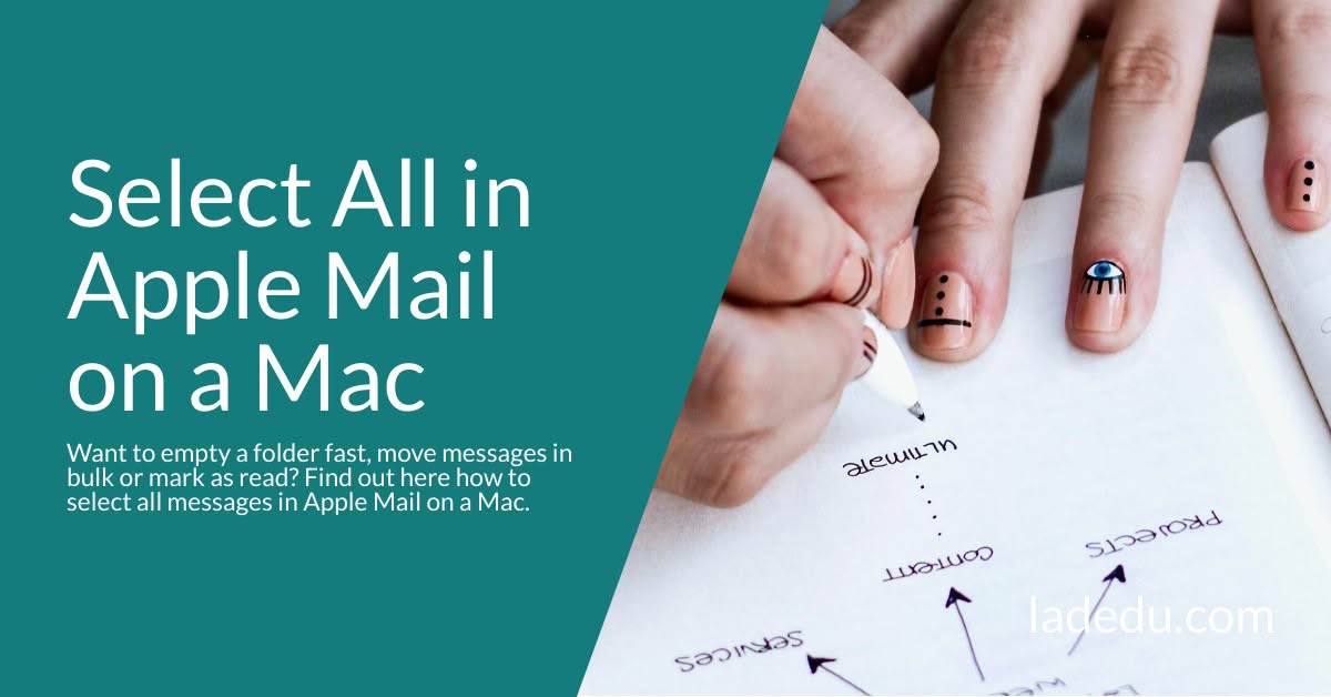 How to Select All in Apple Mail on a Mac