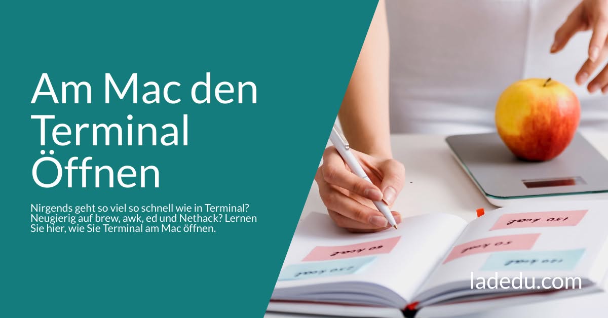 Am Mac den Terminal Öffnen Am Mac den Terminal Öffnen