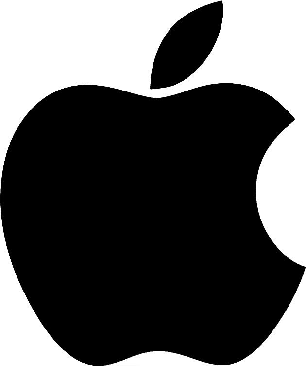 The Apple Logo as a graphic