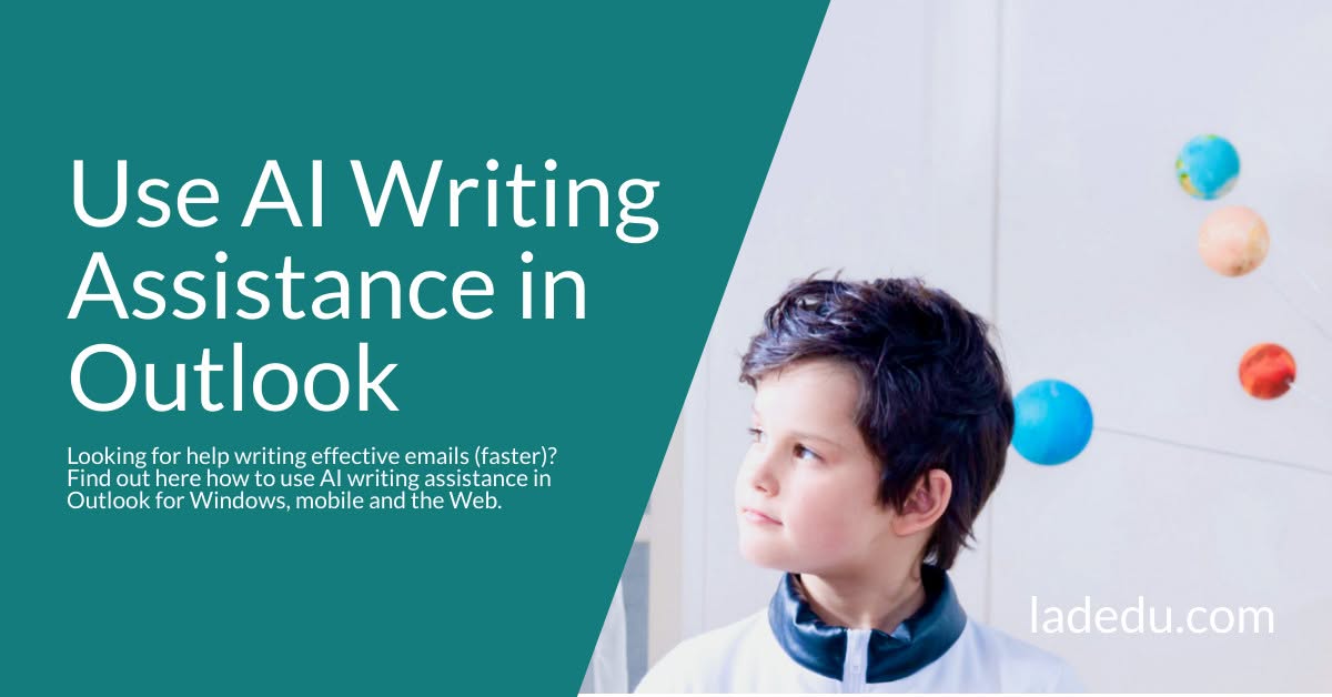 Use AI Writing Assistance in Outlook