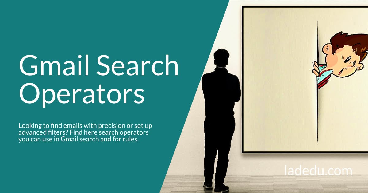 Gmail Search Operators