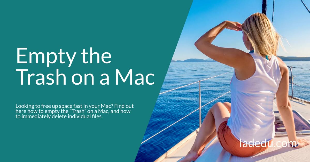 How to Empty the Trash on a Mac