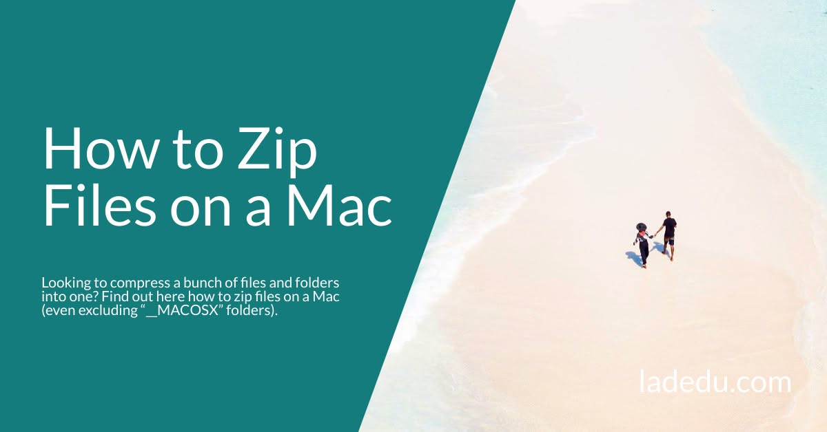 How to Zip Files on a Mac