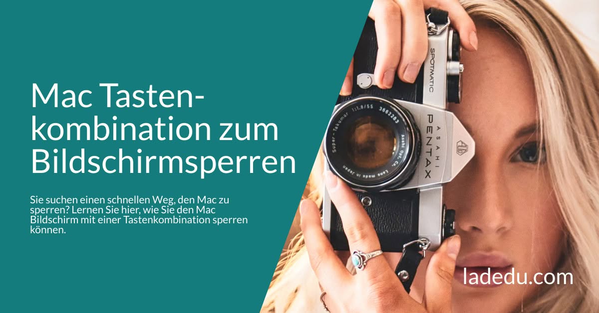 Mac Tastenkombination zum Bildschirmsperren