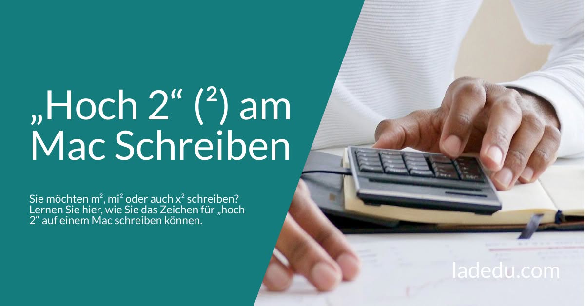 „Hoch 2“ ( ▯² ) Schreiben am Mac: So Wird’s Gemacht
