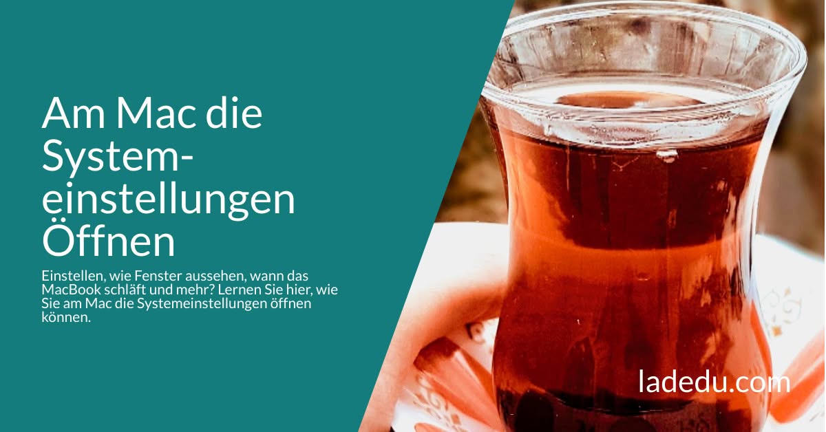 Am Mac die Systemeinstellungen Öffnen: So Wird’s Gemacht