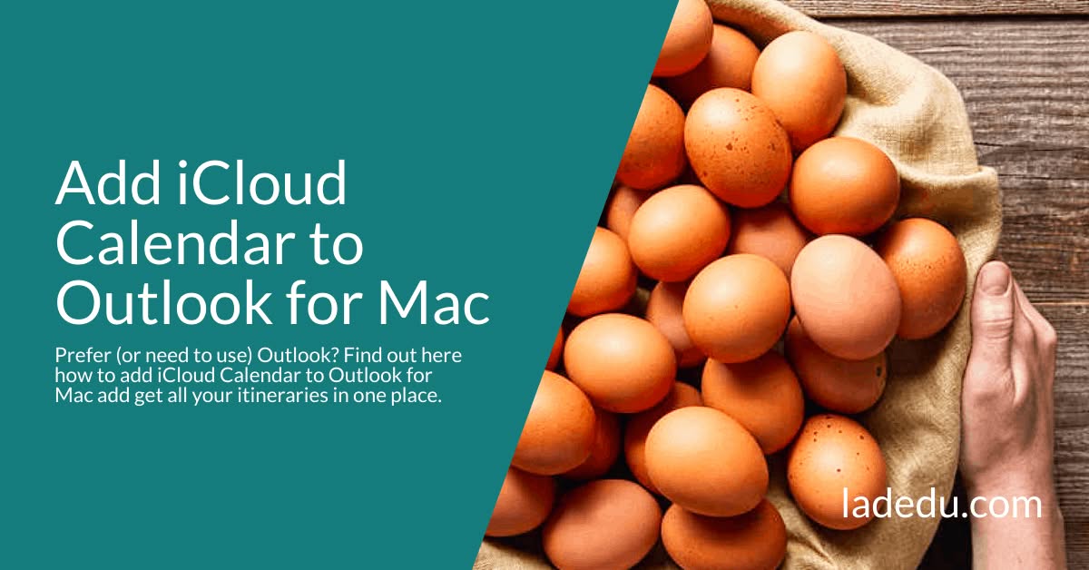 How to Add (and Sync) iCloud Calendar to Outlook for Mac How to Add (and Sync) iCloud Calendar to Outlook for Mac