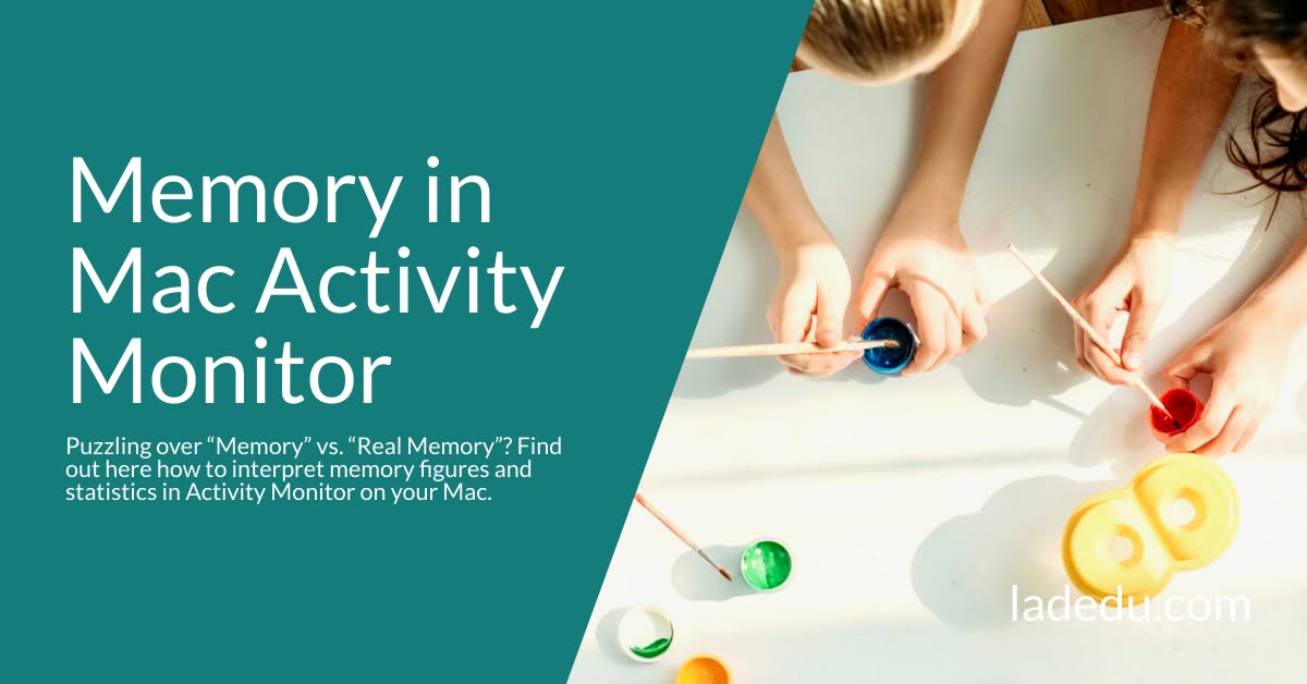 How to Interpret “Memory” vs “Real Memory” in macOS Activity Monitor