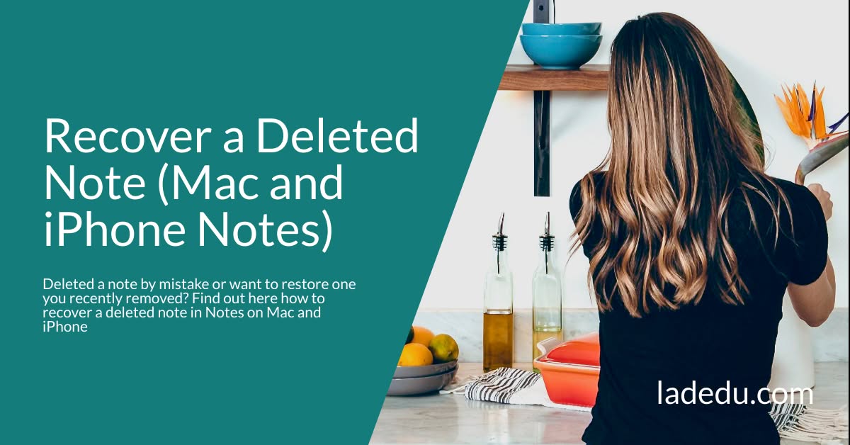 How to Recover Deleted Notes (Mac and iPhone Notes) How to Recover Deleted Notes (Mac and iPhone Notes)