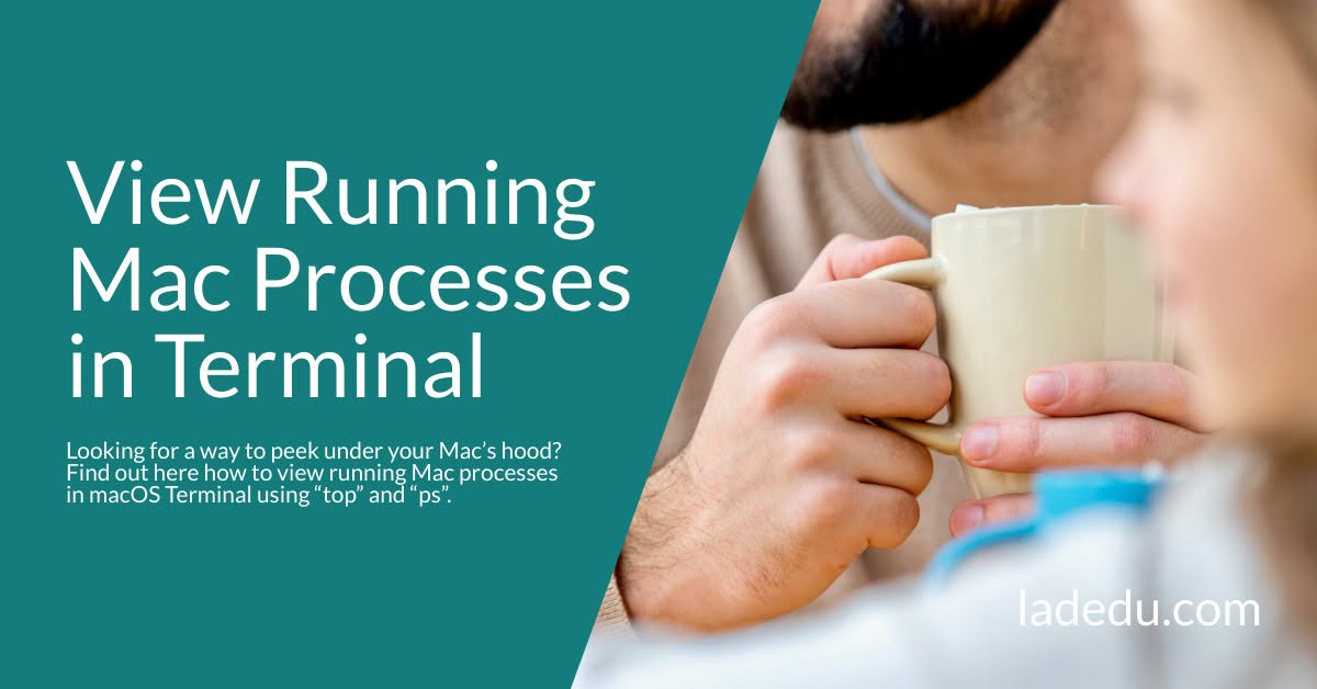 How to View Running Mac Processes in macOS Terminal