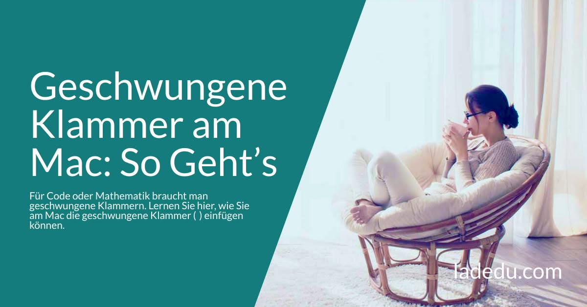 Geschwungene Klammer ( { } ) am Mac: So Wird’s Gemacht