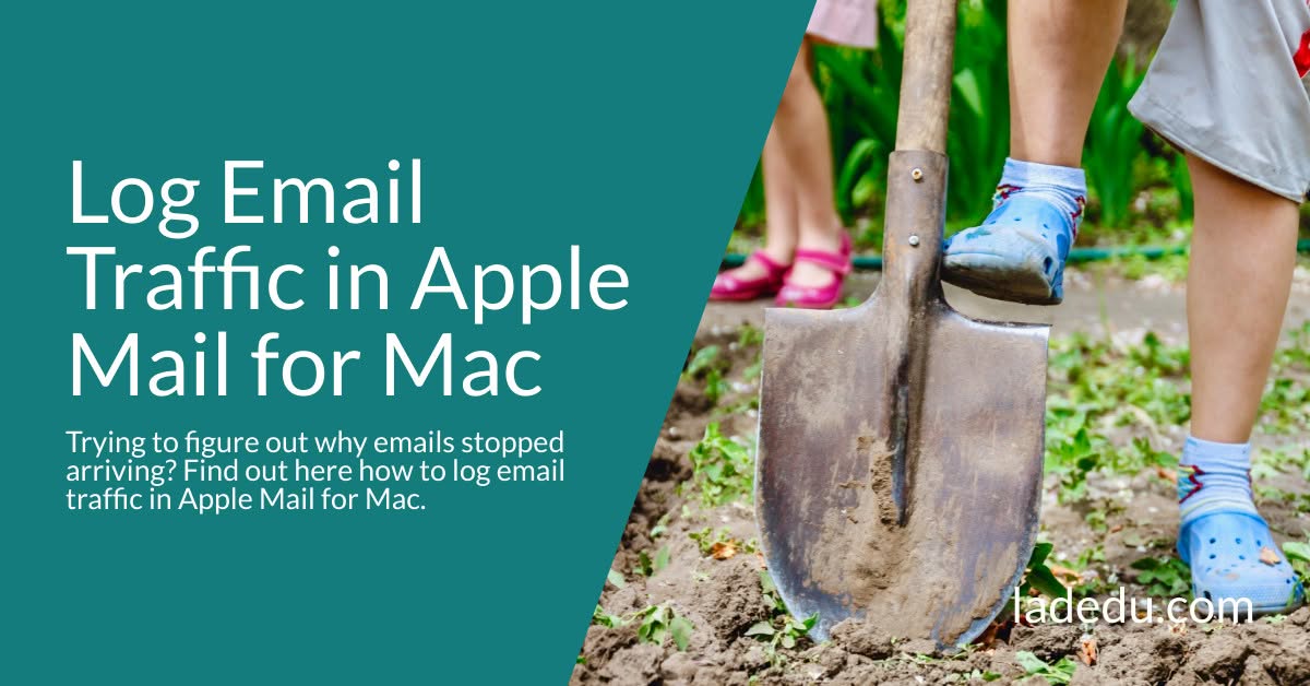How to Log Traffic in Apple Mail for Mac