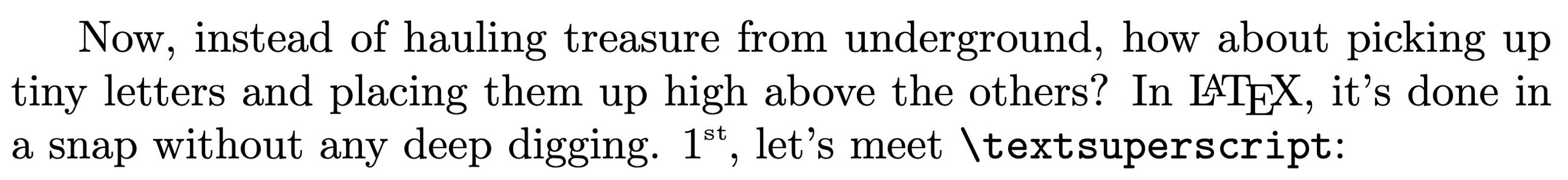Using \raise for superscript in LaTeX