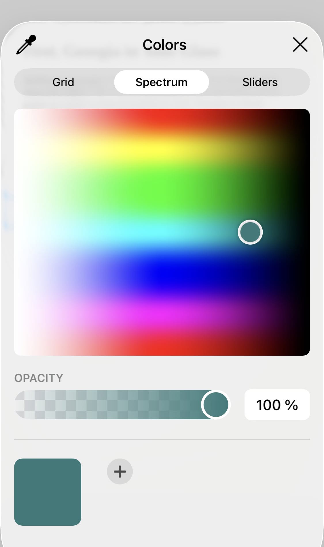 Choose the color for your signature in Preview for iPhone