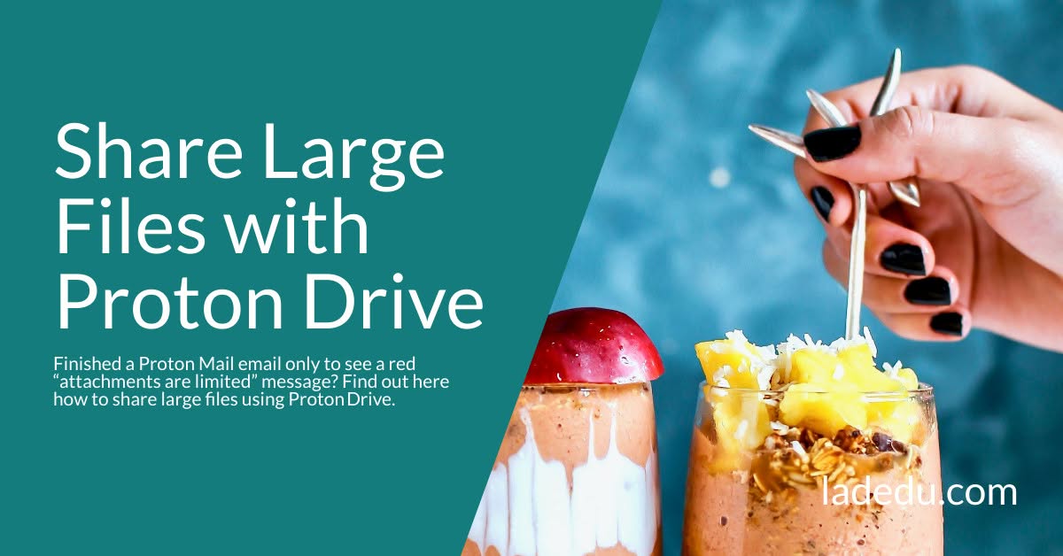 How to Share Large Files with Proton Drive (Proton Mail Workaround) How to Share Large Files with Proton Drive (Proton Mail Workaround)