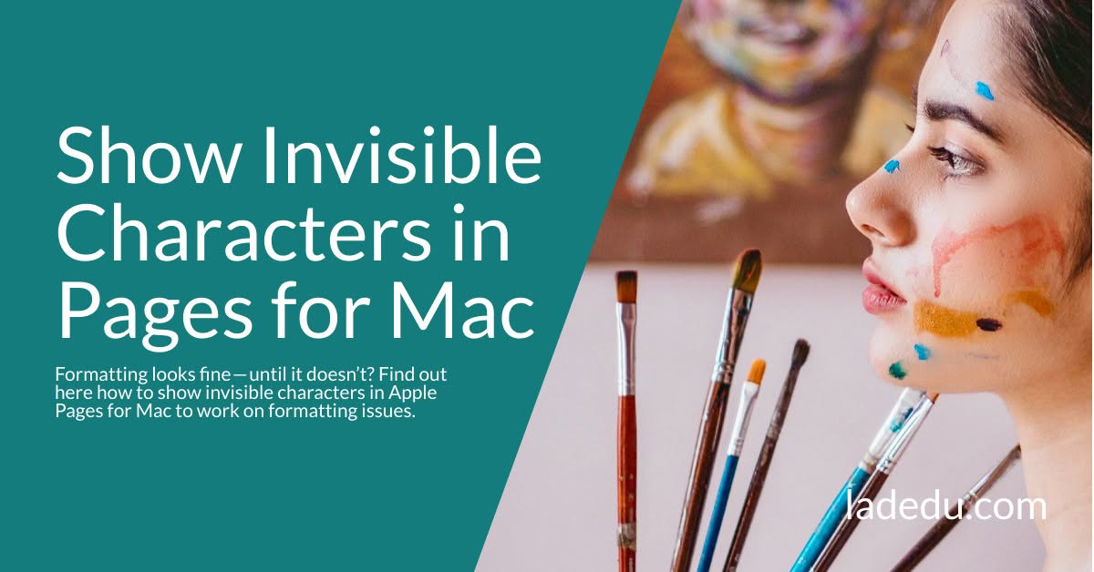 How to Show Invisible Characters in Apple Pages for Mac (Fix Formatting Issues)